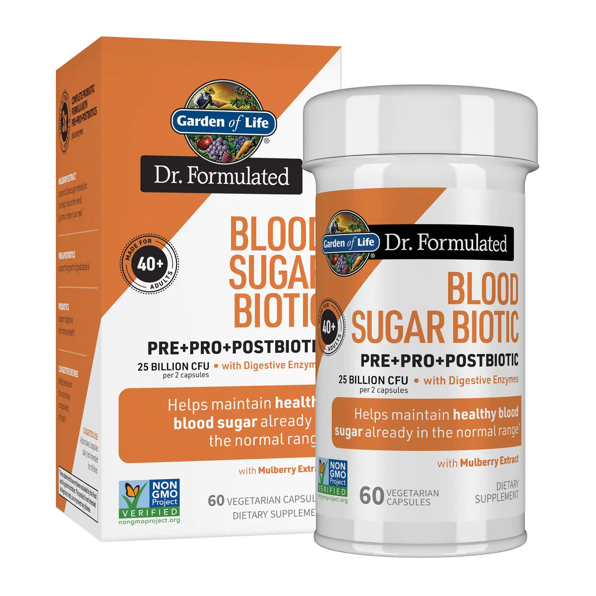 Dr. Formulated Probiotic Age 40+ Blood Sugar Biotic