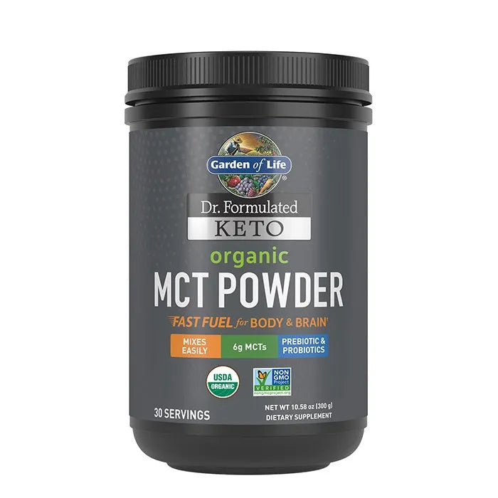 Dr. Formulated Keto Organic MCT 10.58oz (300g) Powder